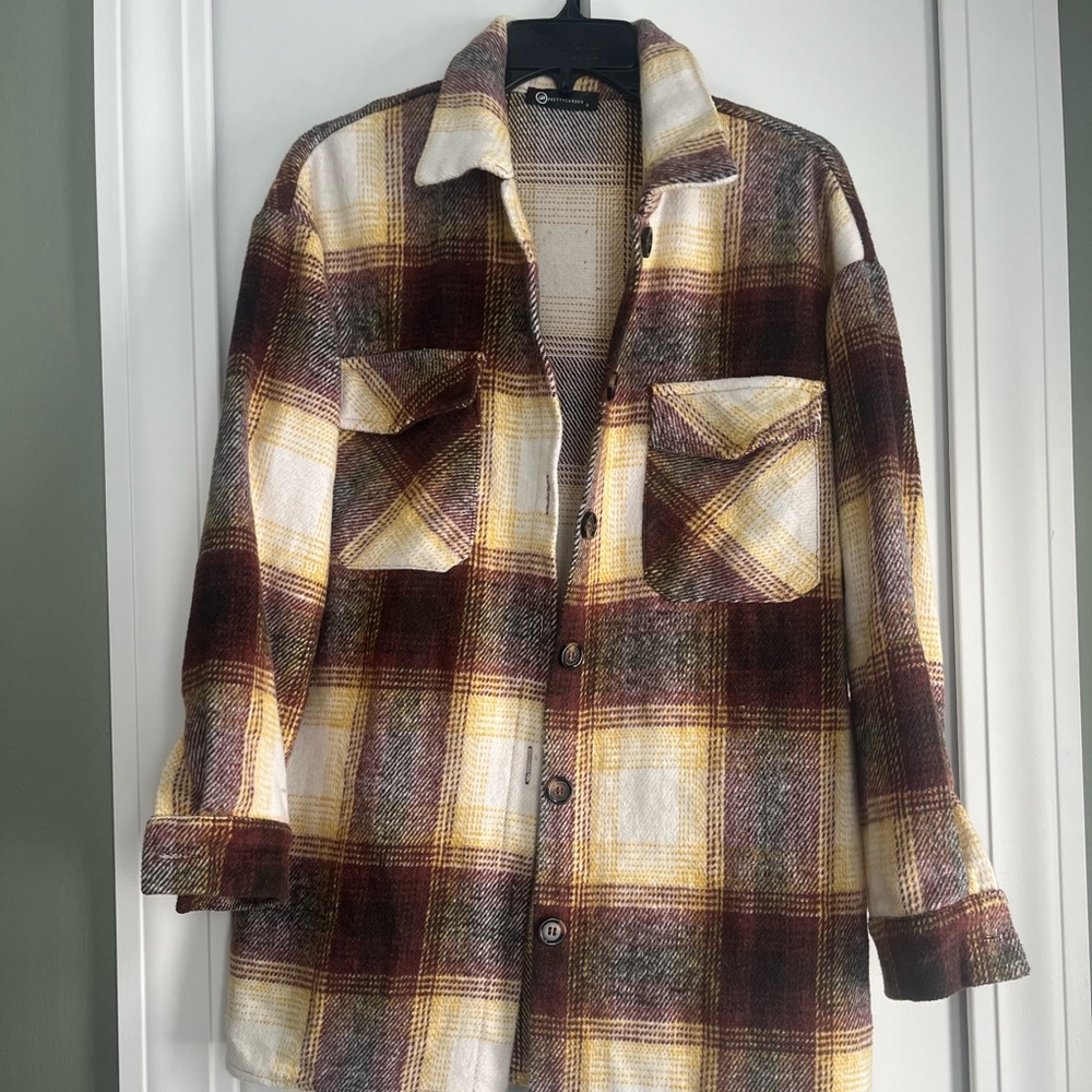 Flannel shacket - Picture 1 of 2